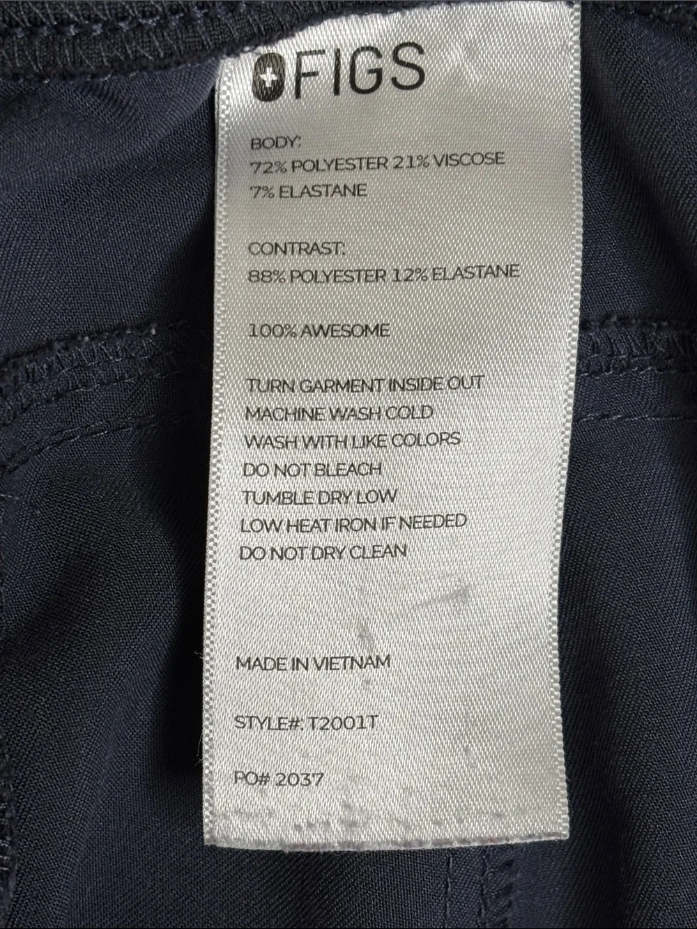 FIGS Men’s Axim Cargo Scrub Pants, XXLT